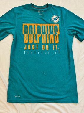 Nike Miami Dolphins Teal Dri Fit Tee